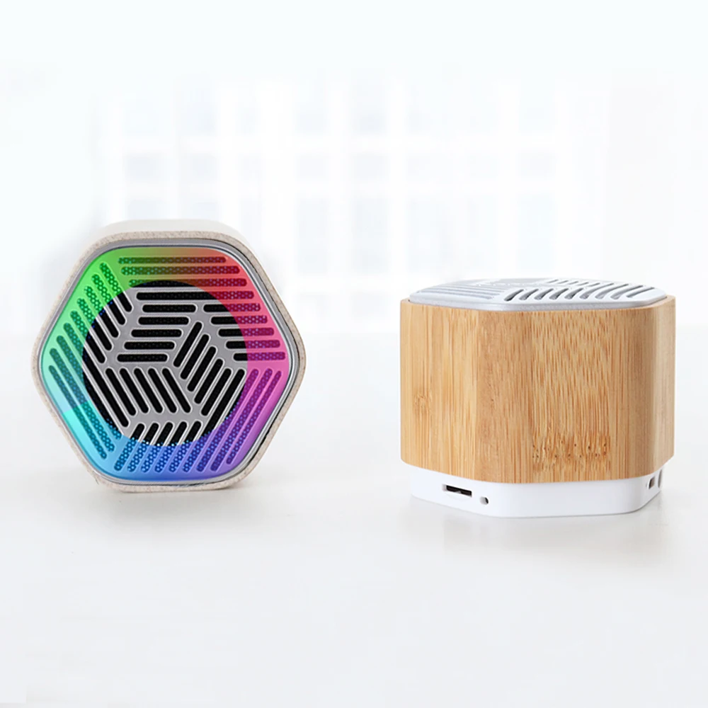 2024 Hot Selling Large Capacity Bamboo Bookself hifi BT Audio Player Speaker Portable Wood Speaker Wireless Music Box