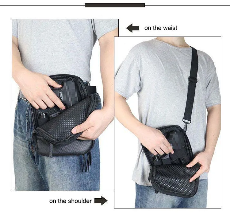 Outdoor tactical multifunctional Fanny pack Concealed Carry Pouch Bag Shooting Tactical Waist Bag