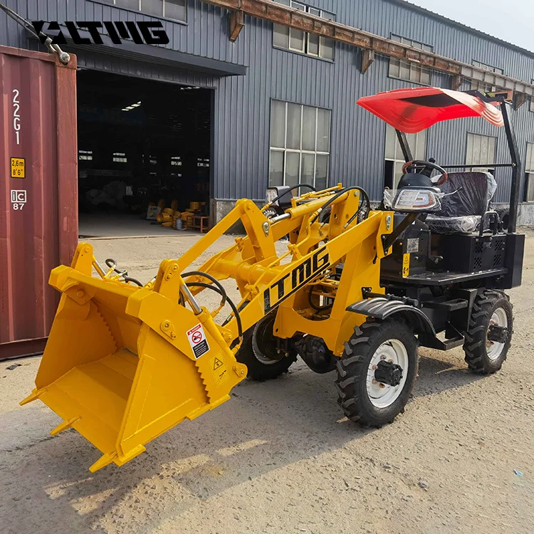 LTMG New  home machinery 600kg flexible loadr low fuel  mini wheel loader