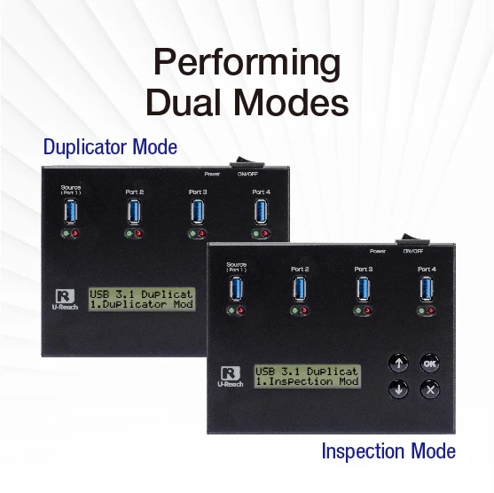 USB Duplicator Machine  for USB 3.1 Flash Drives