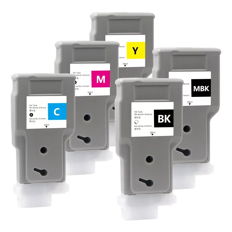 Wholesale ink cartridge PFI320 PFI 320 print cartridges Compatible for Canon iPF TM-200 TM-205 TM-300 TM-305 printers