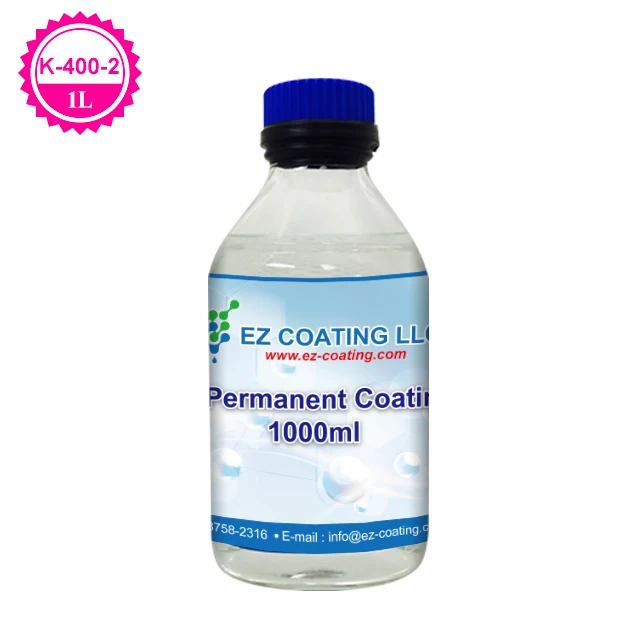 K-400-2 10H Nano Ceramic Car Body Coating Super Hydrophobic Hardness & No Water Spots Permanent Effect Paint Care