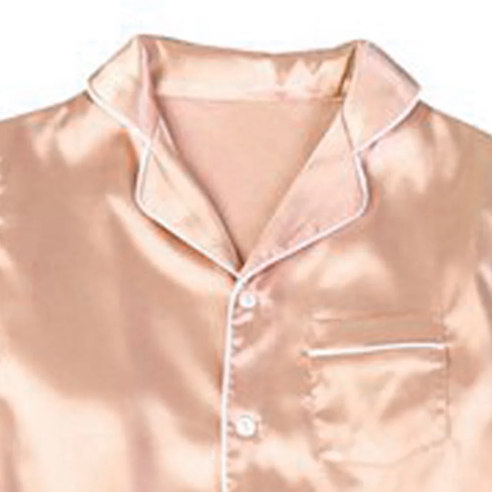 High Fashion Sleepwear Satin Pajama Set Night Suit for Ladies satin Sleep Suit