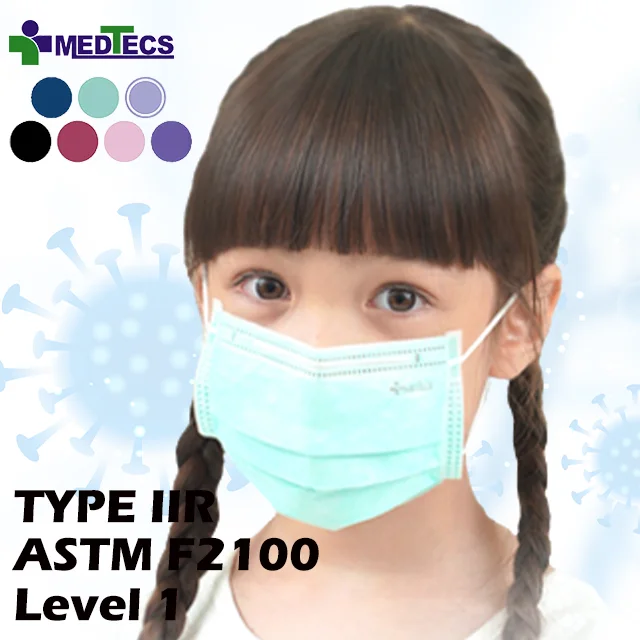 Nose Clip Adjustable Mask Designs Disposable Face Masks For Kids