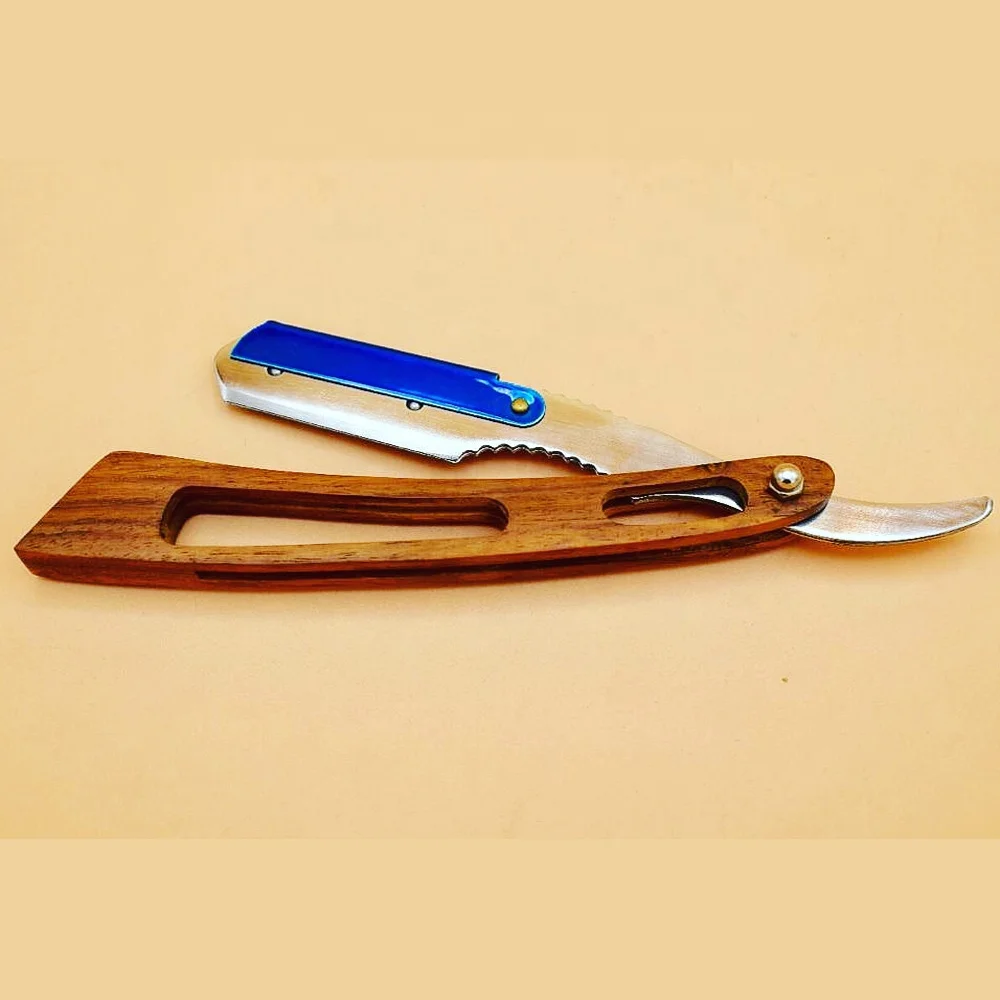 wholesale barber supplies box packing disposable straight barber razor