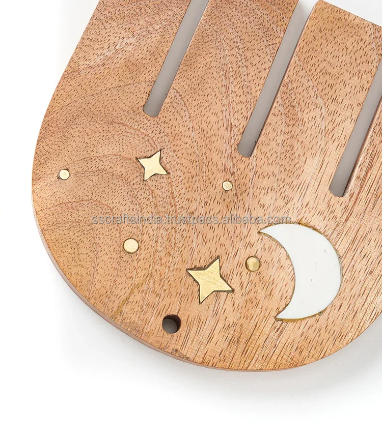 Luxury wooden salad spoon hand Handmade Salad Servers/Tableware cutlery Salad Hands spoon for sale at good price Made In India