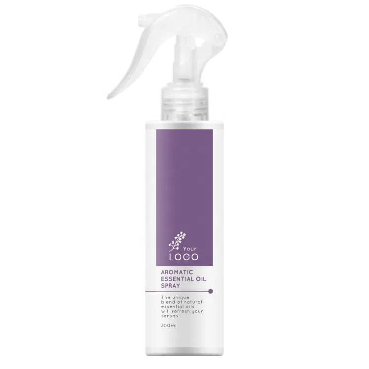 OEM Room And Linen Spray Lavender Essential Oil Room Mist Natural Scent 200ml Air Freshener