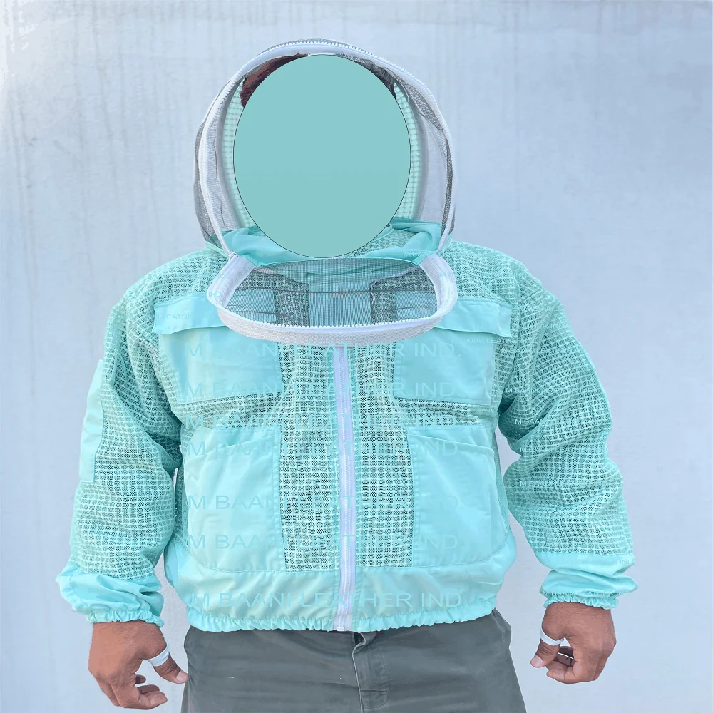 3 layer beekeeping ventilated Jacket cotton Safety Bee Suit for Beekeepers