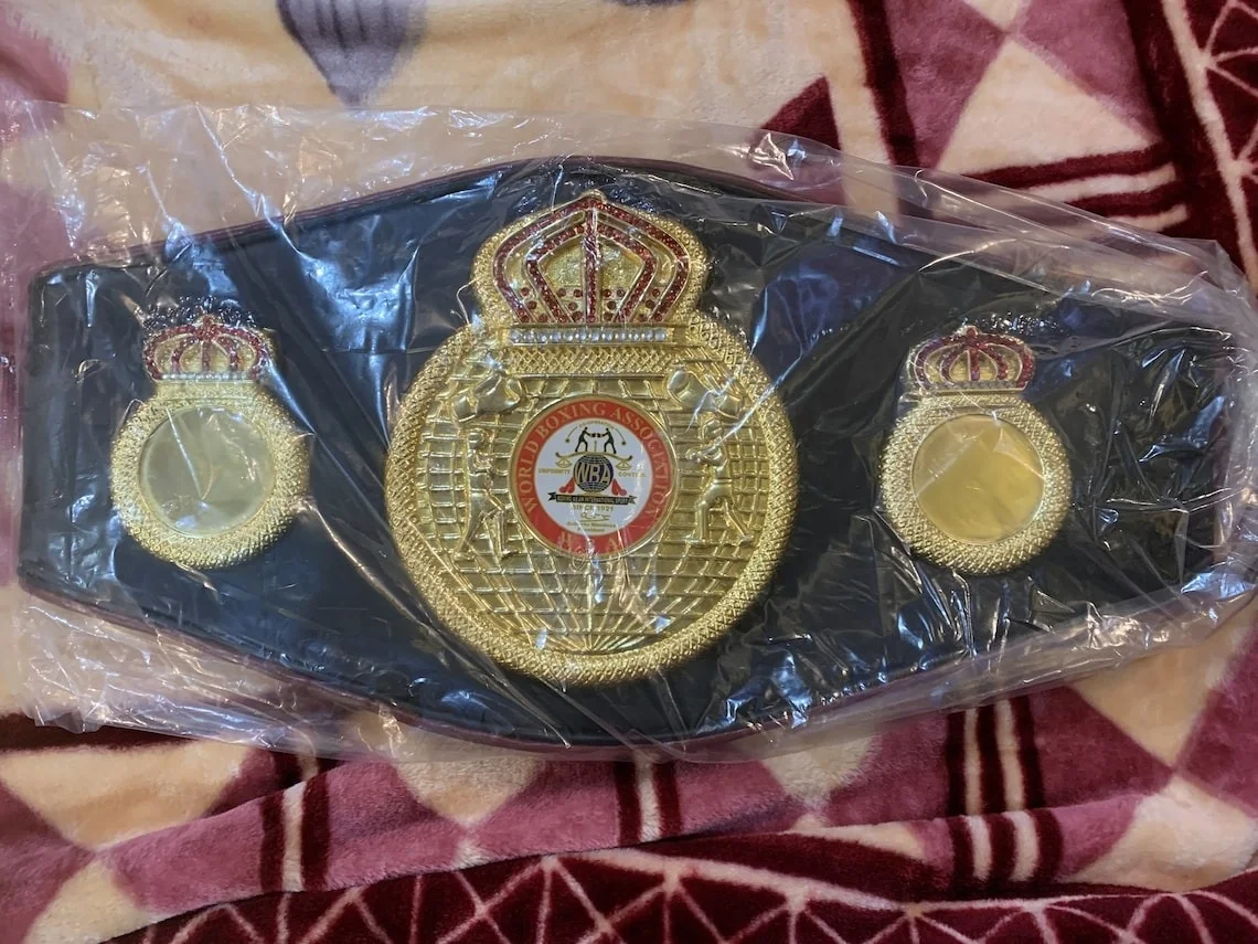 WBC Wrestling Championships Belts High Quality Genuine Leather Customized Logo And Design Wrestling Belts For Sale
