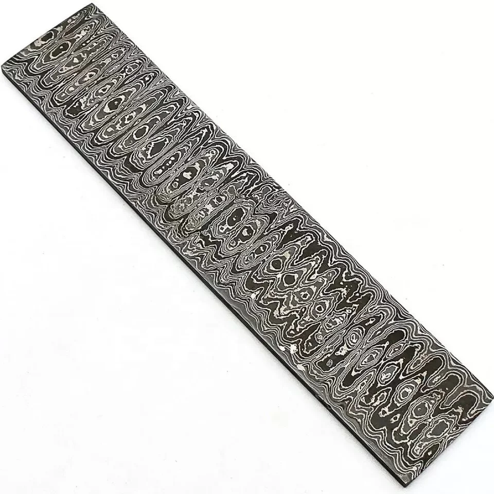 Top Quality Custom Handmade Damascus Blank Billet Damascus Steel Blank Billet For Making Knives