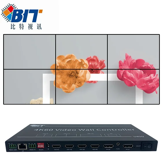 Bitvisus 2x3 4K видео переключатель PIP POP HDMI TV Конференц-зал настенный процессор контроллер