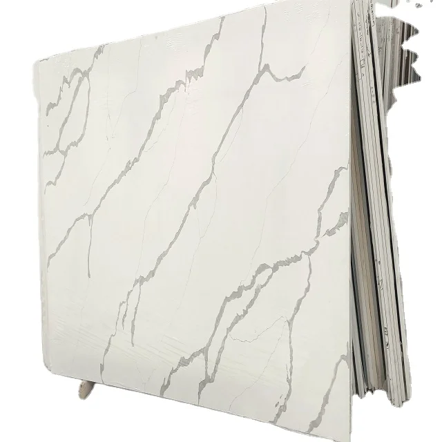 Высококачественный натуральный спроектированный кварцевый камень Мишель Анжело для кухонной столешницы и столешницы