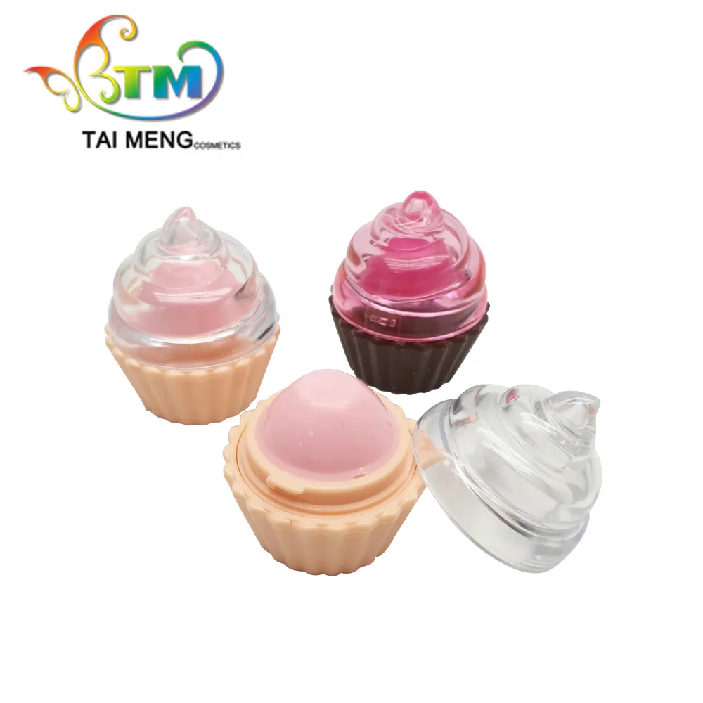 
OEM прозрачная крышка вкусное мороженое Фирменная торговая марка бальзам для губ 