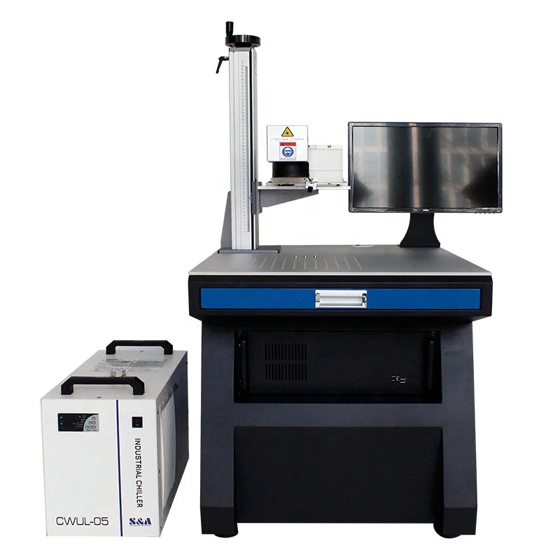 5W 10w JPT UV laser marking machine UV laser engraving machine for glass paper plastic keyboard leather acrylic