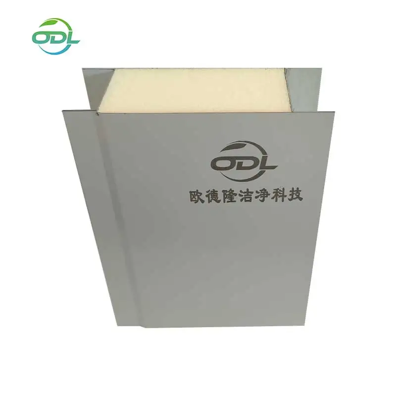 Sandwich Panels GMP Certified PU Polyurethane Insulated Roof and Wall White Metal Steel Sandwich Panel