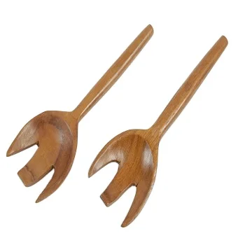 Best Seller & High Quality Wood Spoon Fork : solid wood table top restaurant