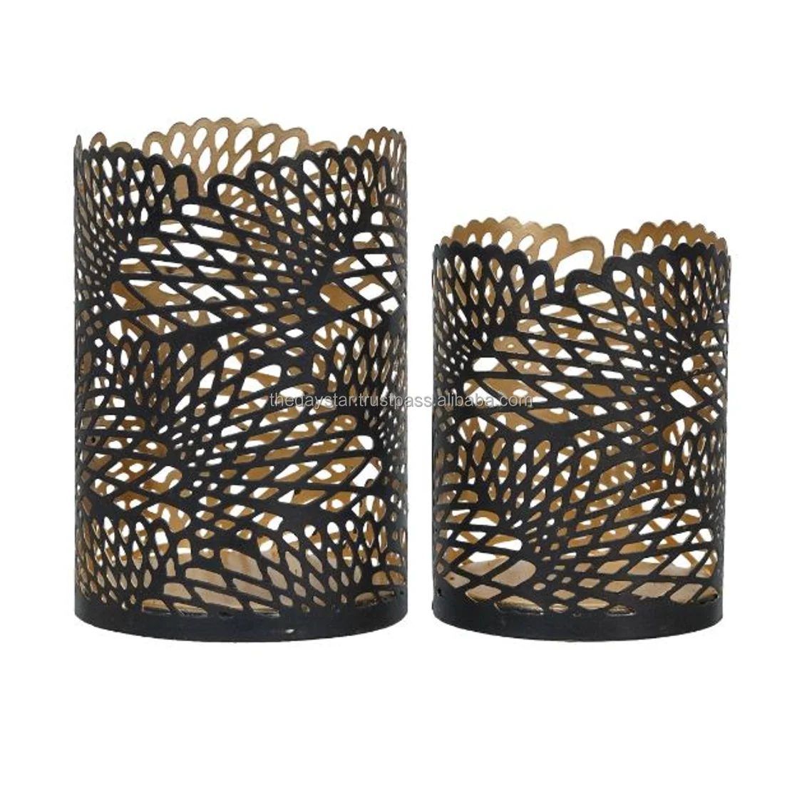 Customizable High Quality Metal T-light Holder Decorative Hanging For Home And Wedding Decor