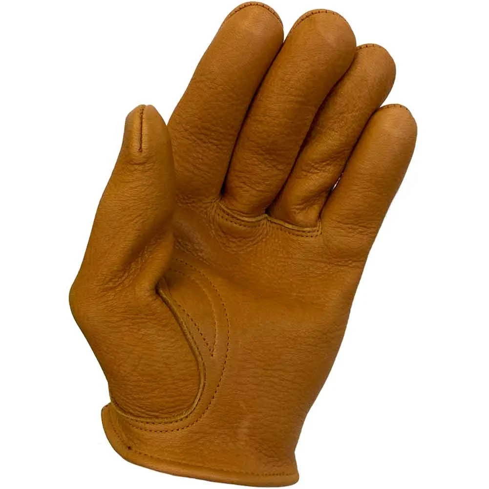 Hot Selling Leather Gloves Driving Legendary Mens Tan Deerskin Leather Short Wrist Motorcycle Gloves/Black Leather Gloves