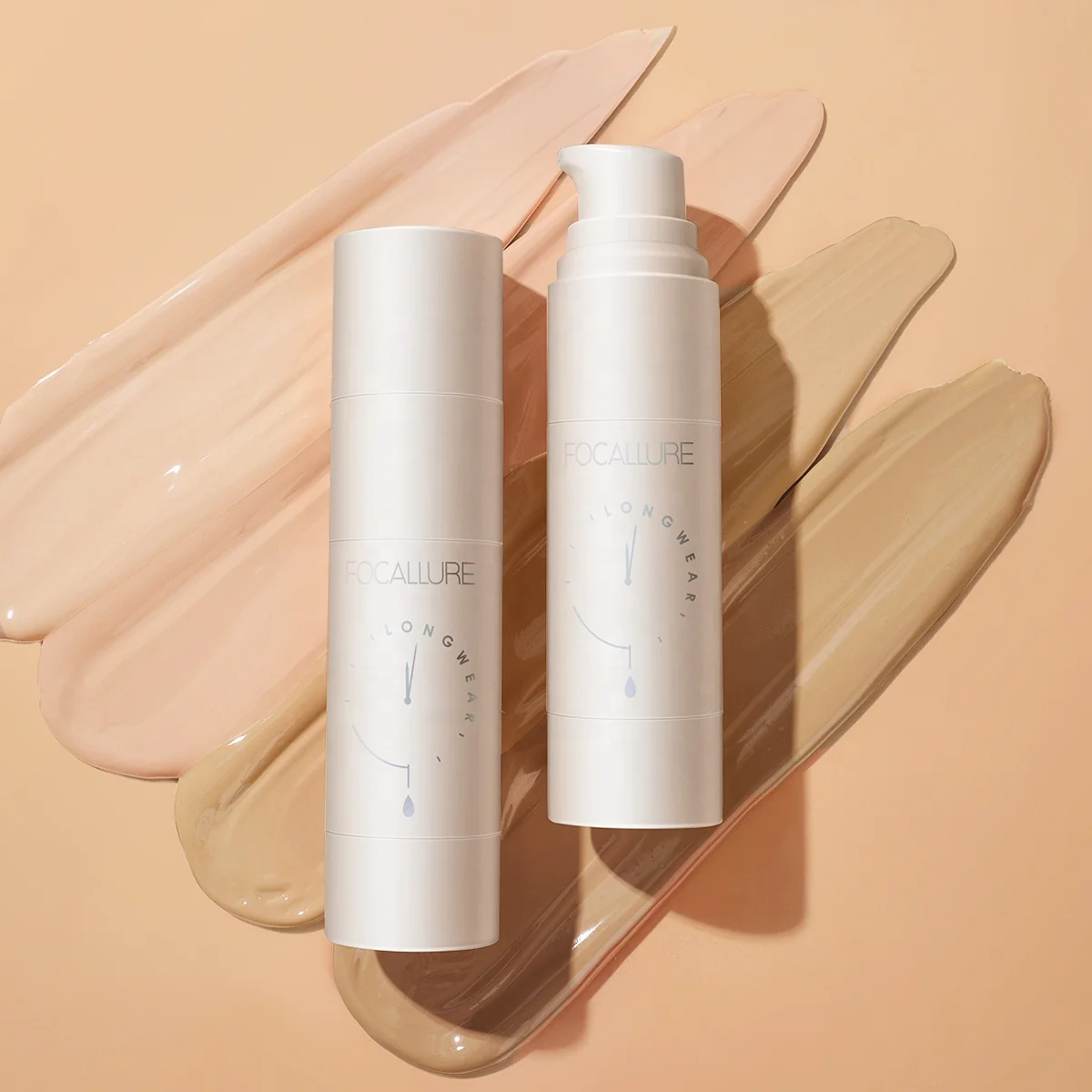 FOCALLURE FA256 Make up Longwear Foundation Full Coverage  with Skin Care Ingredients