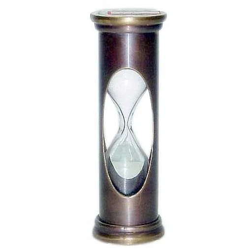 Hot Sale Cheap Decoration Item Decoration Ornaments Holiday Gift Timer Souvenir Metal Glass Sand Waterproof Hourglass Hot Sale