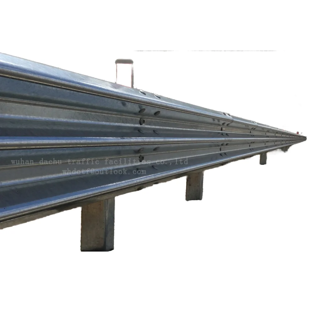 DACHU Hot DIP Galvanized W Beam Highway Guardrail Customized Traffic Crash Barrier for Enhanced Road Safety
