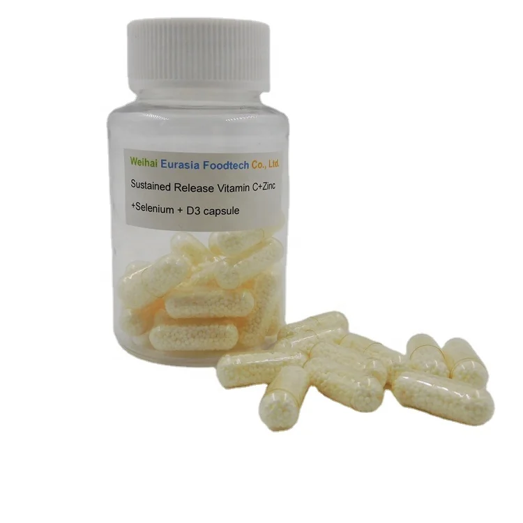 Капсулы с витамином C и цинком Se D3 для укрепления иммунитета