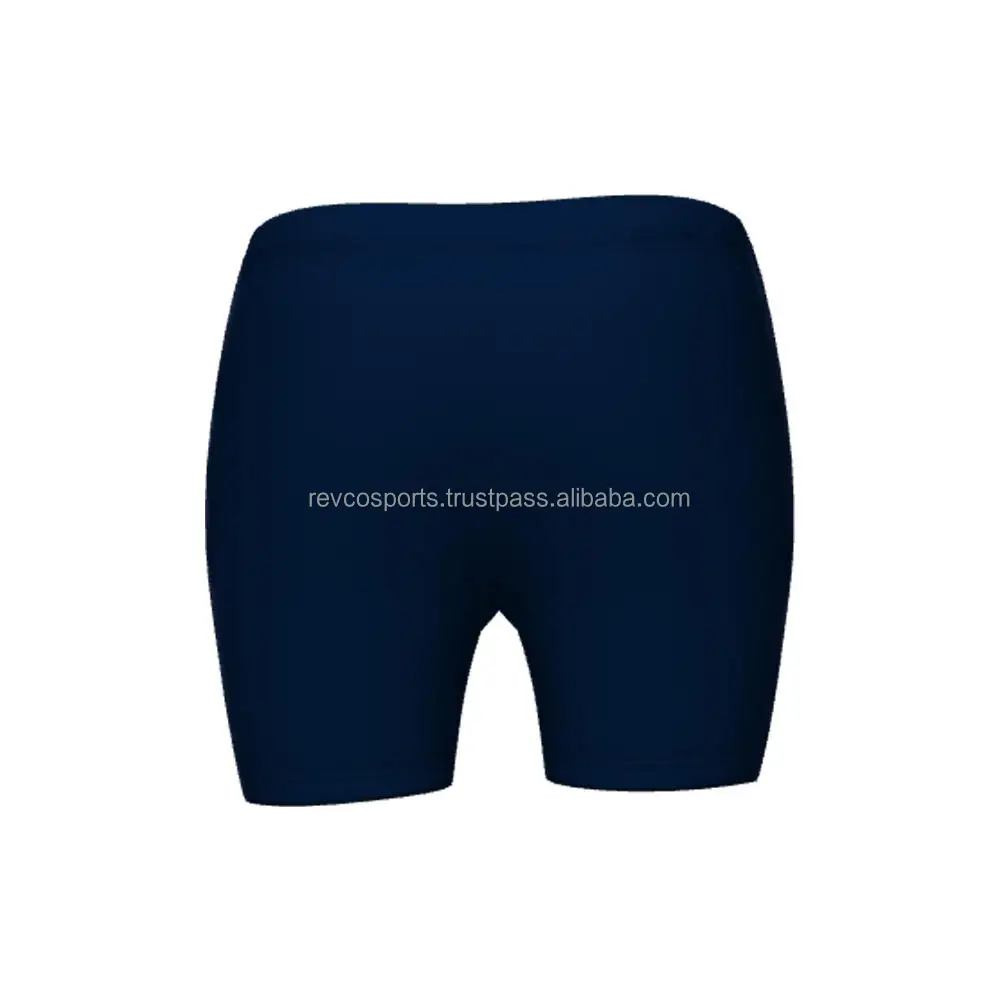 Custom Women Volleyball Shorts Elastic Waist Volleyball shorts wholesale price Custom Sublimation Navy Blue Volleyball Shorts