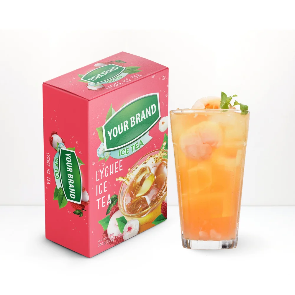 Vietnam Exporter Tea Extract Powder Customized Ingredients Private Label Tea Sachets Tea Manufacturers Lychee Powder