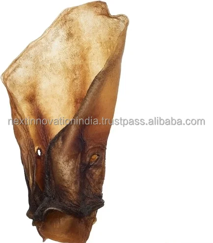 Премиум Натуральные Сушеные говяжьи ушные лакомства без зерна здоровые жевательные закуски для собак кг веса