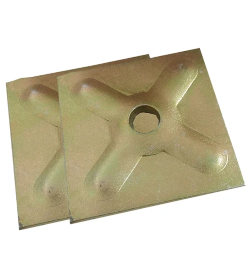 Industrial Design Building Formwork Plate Tie Rod Construction Formwork Concrete Wing Nuts Steel Waller Plate