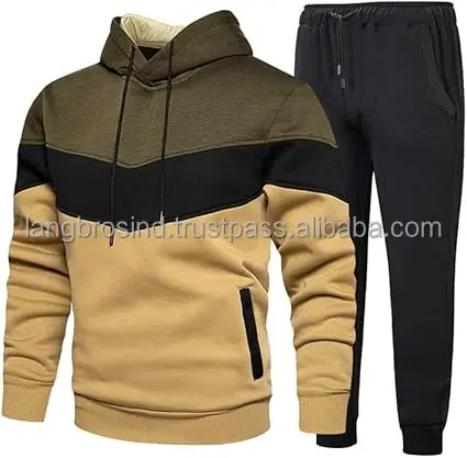 Мужские зимние спортивные костюмы унисекс большие размеры 100% хлопковая толстовка с капюшоном штаны для бега дышащие быстросохнущие взрослых