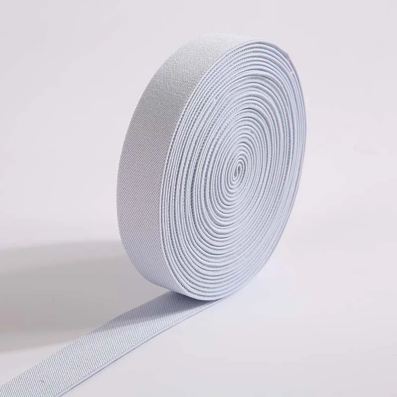 Manufacturer well made abrasion resistant high tenacity nylon webbing strap accept customized twill clothes belts elastic band