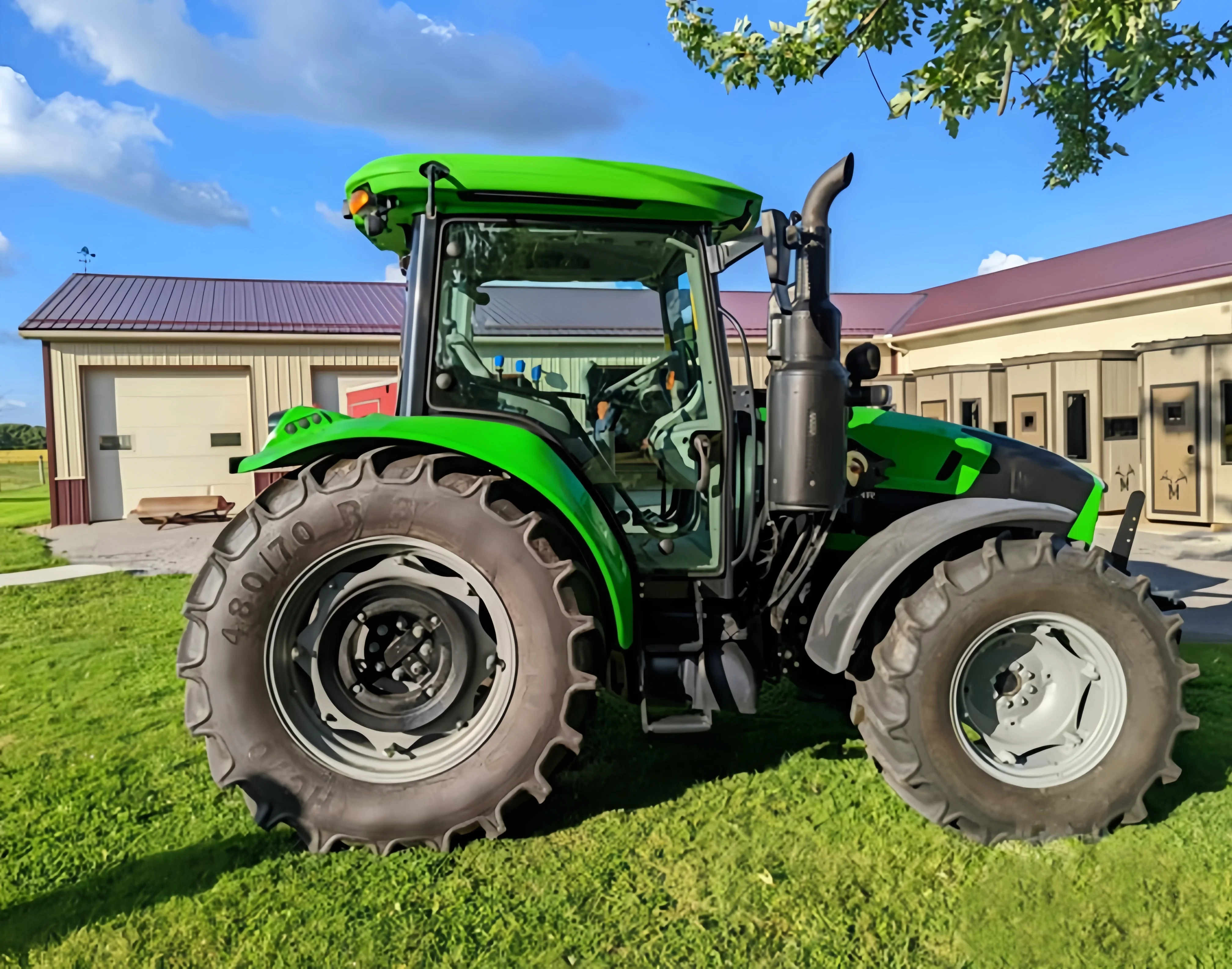 Excellent Condition Second Hand 2020 DEUTZ FAHR 5110G Agricultural Tractor Ready to Ship Worldwide
