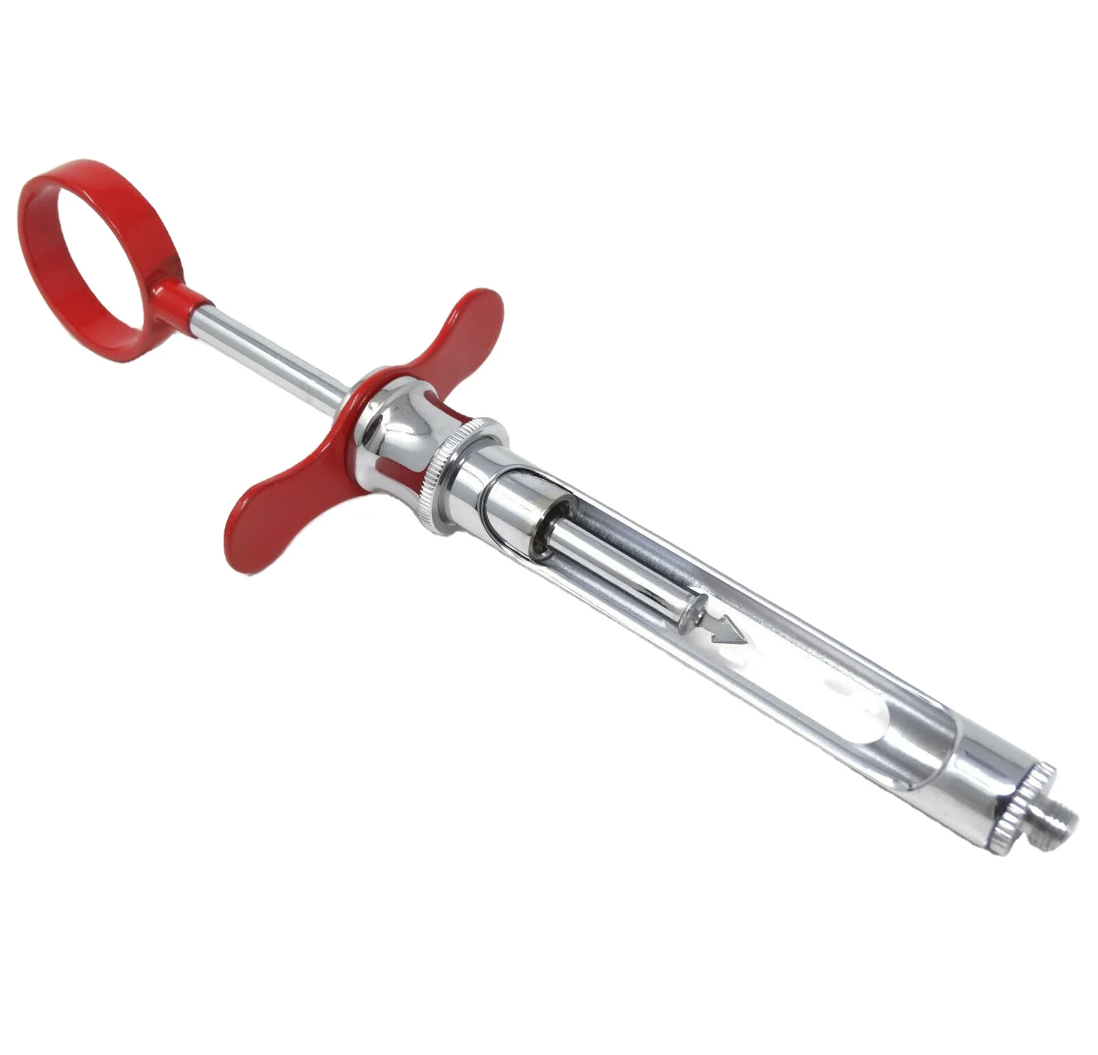 Red Aspirating Dental Cartridge Syringe 1.8 ml