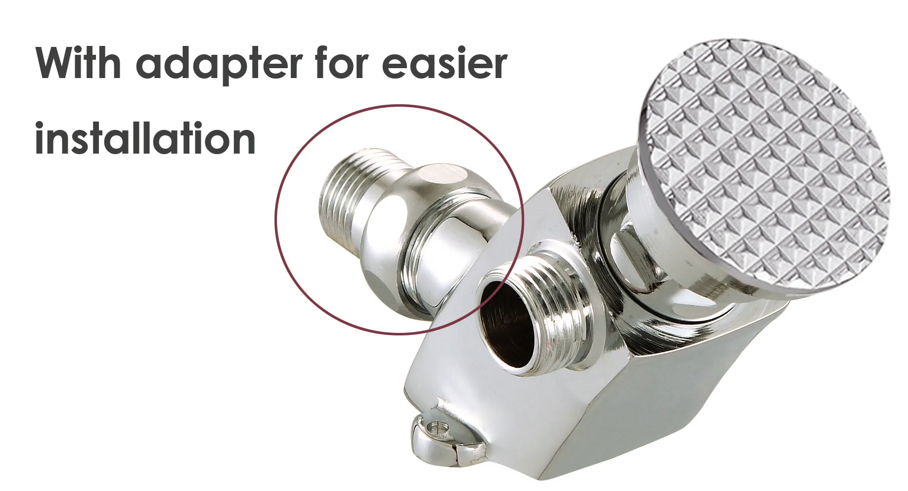 Pedal lab faucet foot operated water tap foot operated valve shut off valve