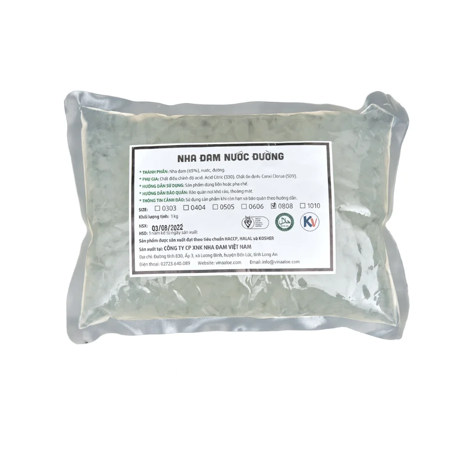 Versatile Usage Applying Aloe Vera Jelly as a Face Mask Moisturizer or After-Sun Care Made In Vietnam