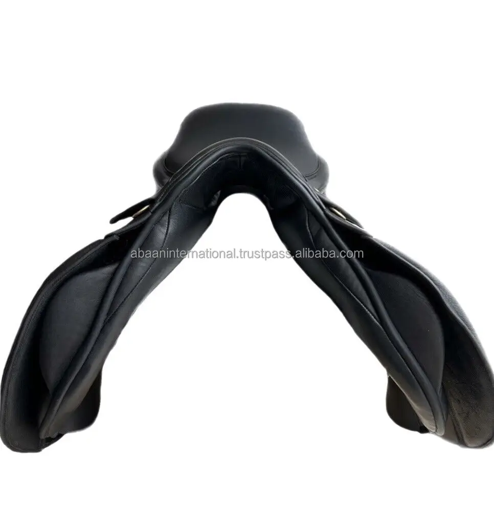 PURE LEATHER HORSE JUMPING SADDLE WITH FINE FINISH & STITCHING CLOSE CONTACT SADDLE FULLY CUSTOM OEM LOGO DESIGN COLOR MODEL
