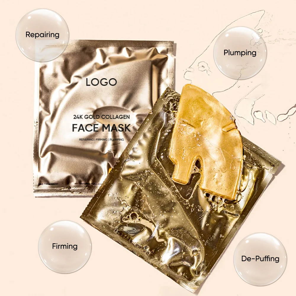 Private Label Clarifying Pore-Minimizing Exfoliating Hydrogel Gel Hydrating Black Pearl Detox Face Mask For All Skin Types