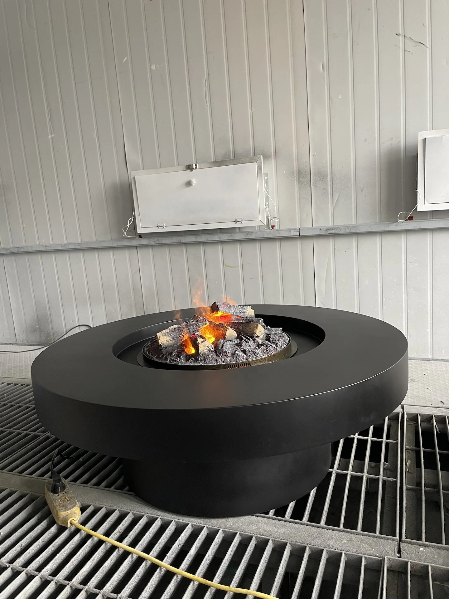 100cm Dia Round Shape Vapor Fireplace Steam Fireplace Water Fireplace for Indoor Use Fire Pit Style