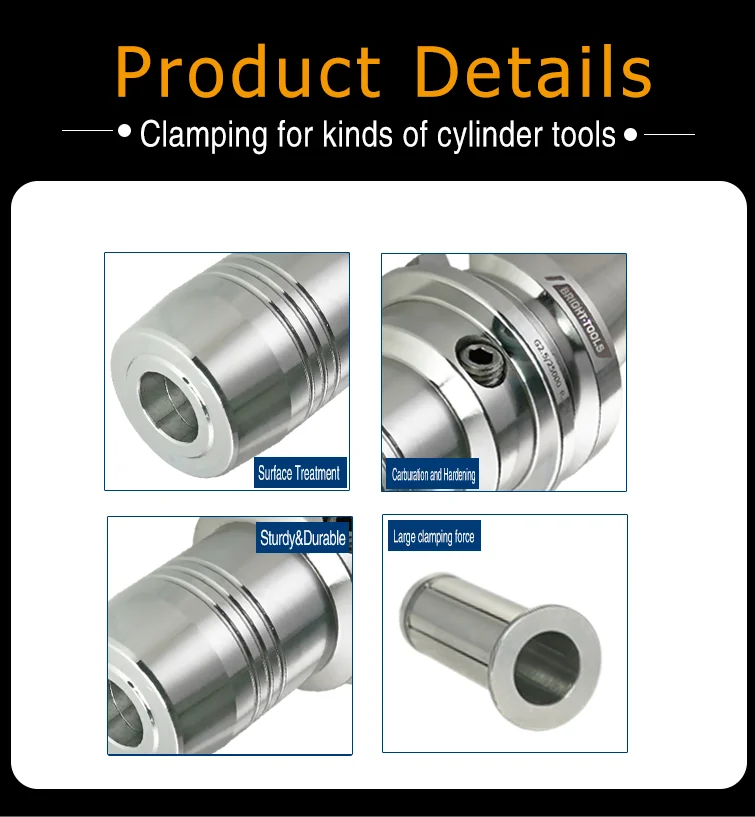 BT40 HY Factory Supply Wholesale for CNC Machine Hydraulic Chuck Tool Holder