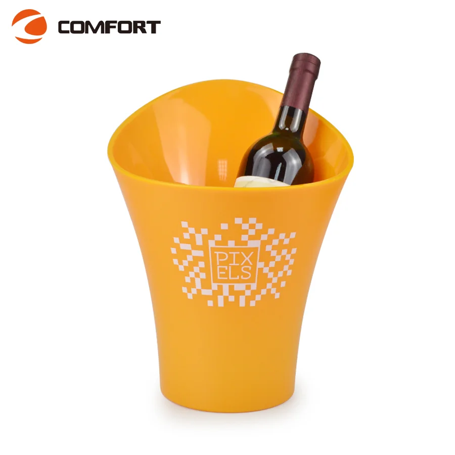 Hot Sale Bar KTV Night Club Foldable Clear Black White Custom Acrylic Plastic Cooling champagne Beer Ice