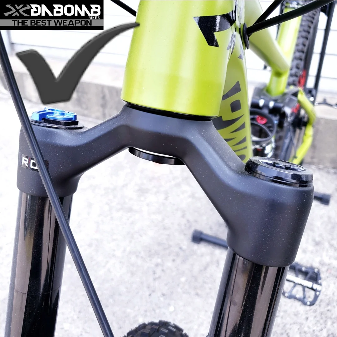 DABOMB MTB CNC Cr-Mo Steel Mountain Bike Fork Headlock Headset