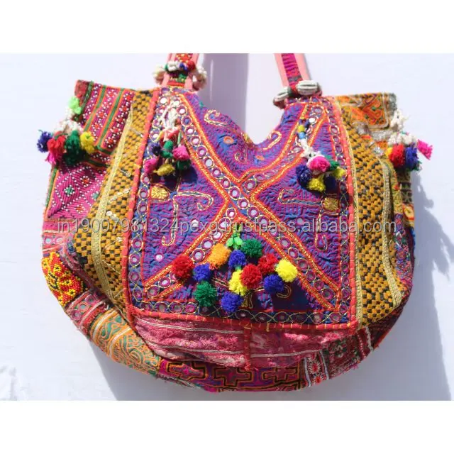 2021 Black Friday Sale Exclusive Vintage Indian Handmade Wholesale Lot Banjara Gypsy Bags