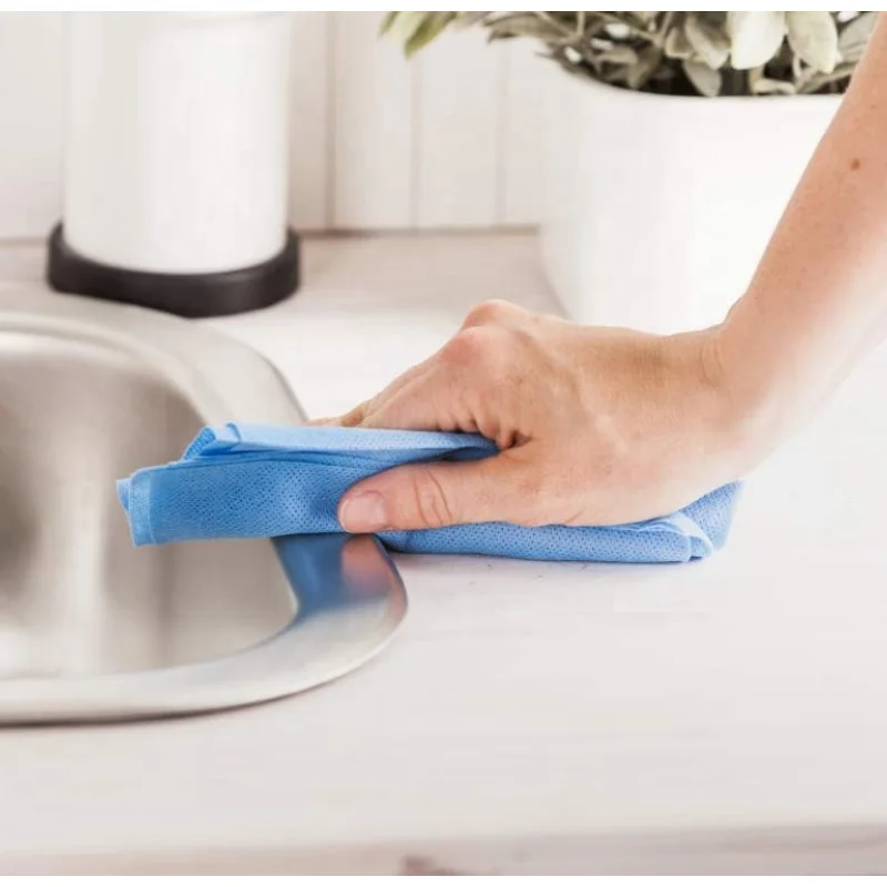 Heavy Duty Anti-bacterial Durable nonwoven disposable cleaning cloths wipe