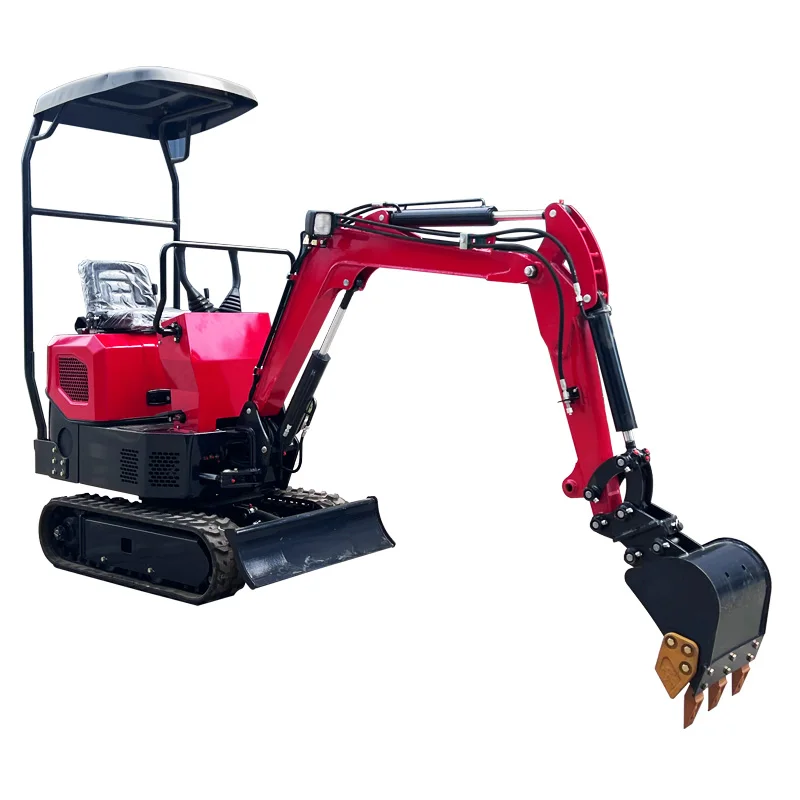 High Performance 1ton 1.2ton 1.5ton Mini Excavator