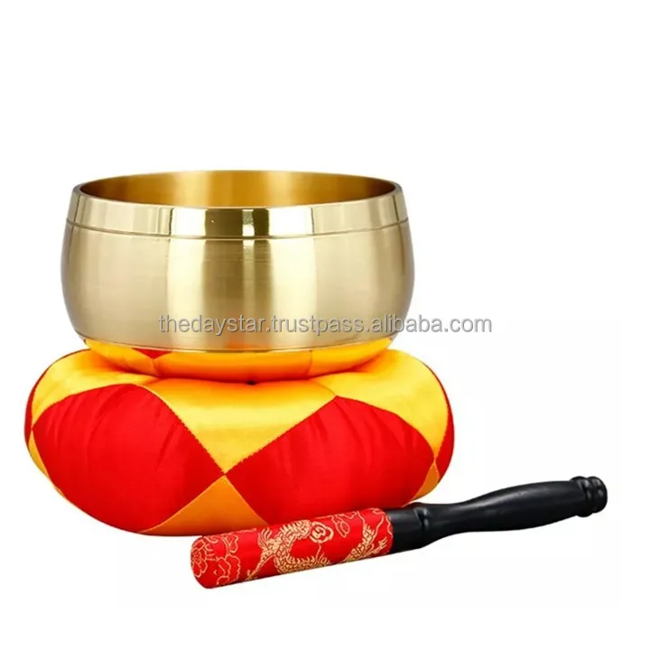 Tibetan Singing Bowl Healing Instrument Buddhist Prayer Sound Therapy for Meditation and fully customizable