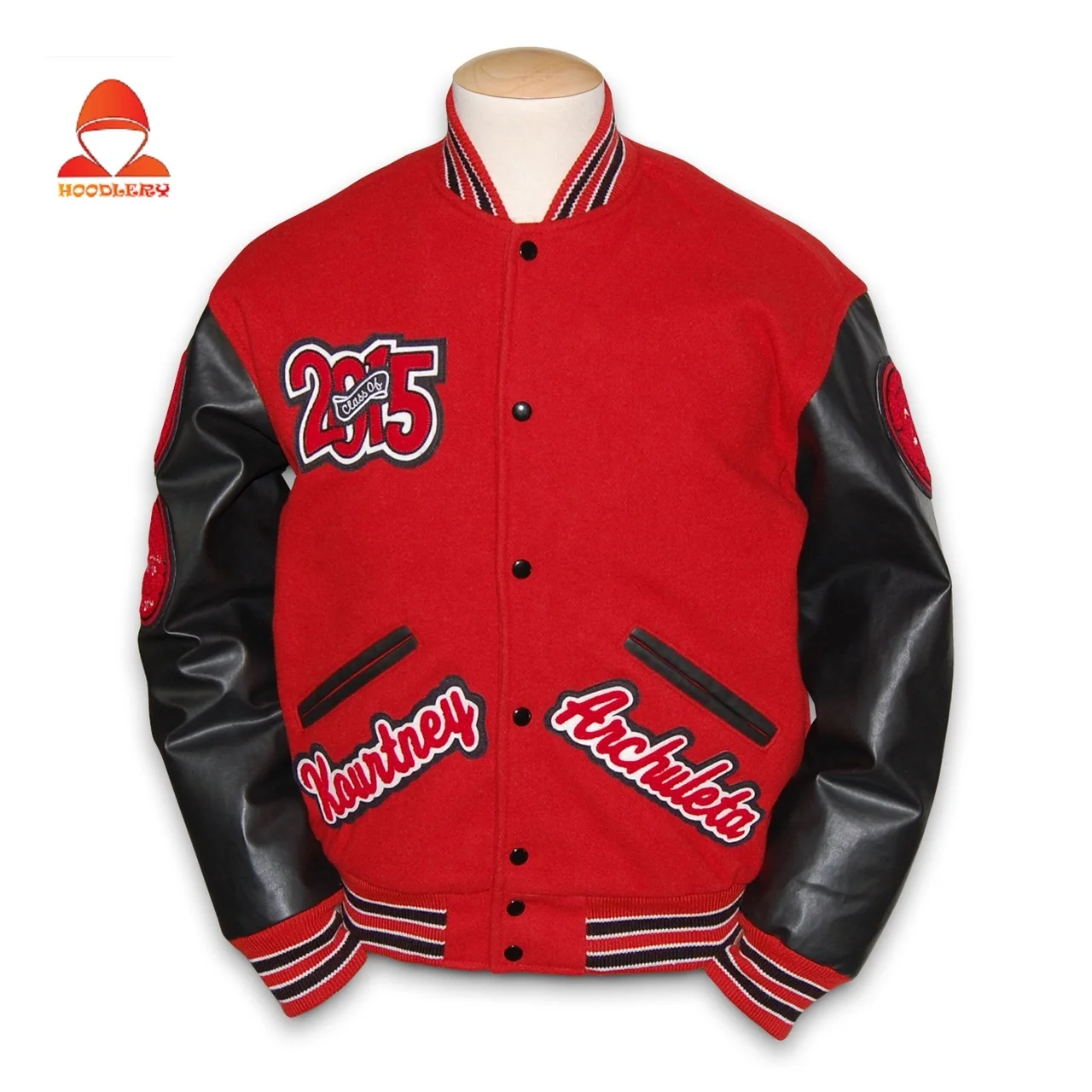 Мужская американский стиль Varsity Университетского колледжа бейсбольная куртка