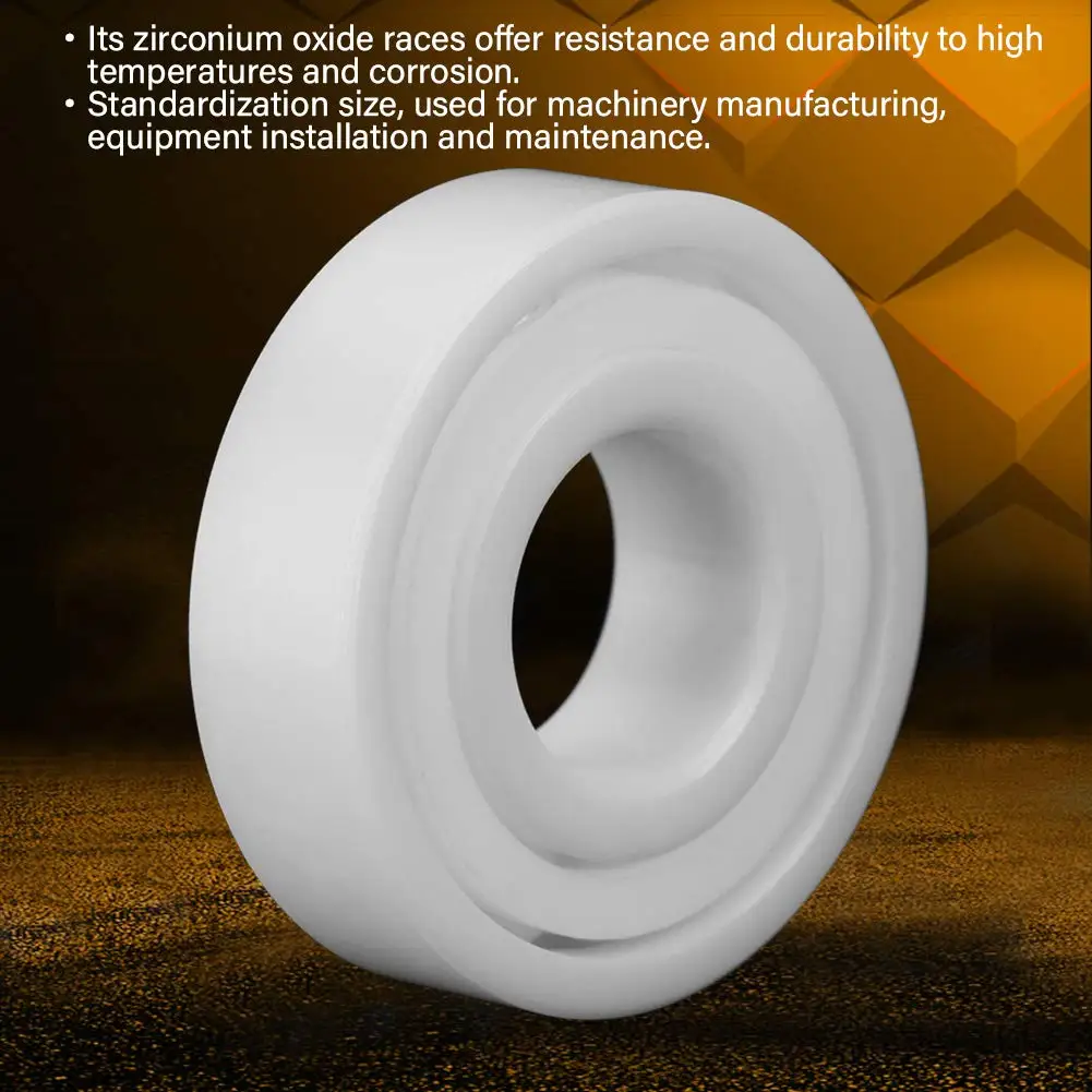 2025 Good performance China factory bearing ceramic bearing 637 zro2 zirconia full ceramic ball bearing