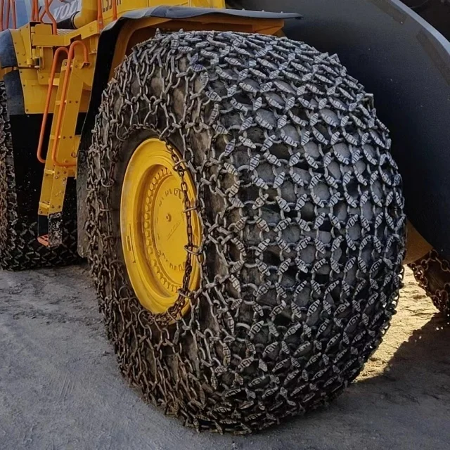 Цепь защиты шин 37. 00r57 для электропривода Komatsu 730E-10 карьерных грузовиков