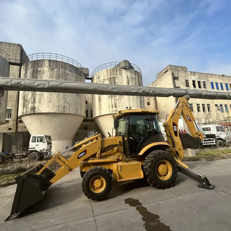 2023 420F New Cat 416f H Backhoe Loader Factory stock Wheel Excavator Digger 420F2 416E 430F Caterpillar 4*4 1M3 Loader